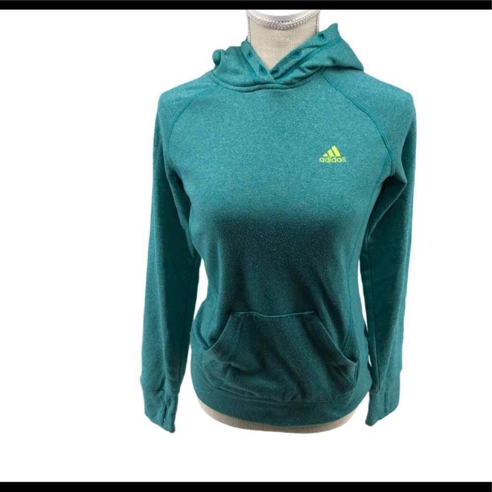 Adidas The Ultimate Hoodie Size Small Green